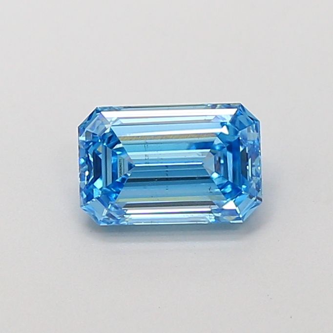 1.02 CT Fancy Vivid Blue EMERALD
