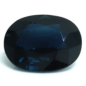SAPPHIRE FACETED 1.5ct BLUE Deep Blue EC MADAGASCAR NONE