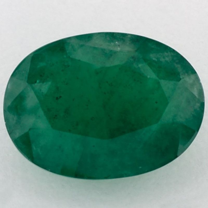 Szmaragd 5,92 ct, zielony, szlif owalny