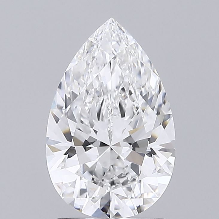 Diamant Poire 1.70 ct - Couleur E - Pureté VVS2