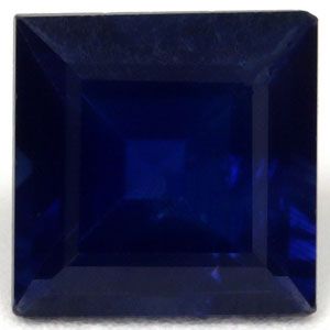 SAPPHIRE FACETED 0.91ct BLUE Deep Blue SI MADAGASCAR HEATED