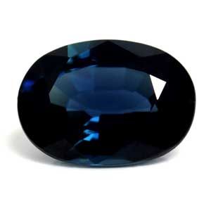 Szafir 1,08 ct, niebieski, szlif owalny