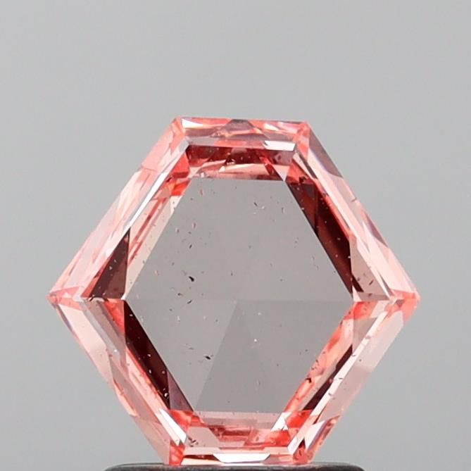 1.01 CT Fancy Intense Orangey Pink OCTAGONAL