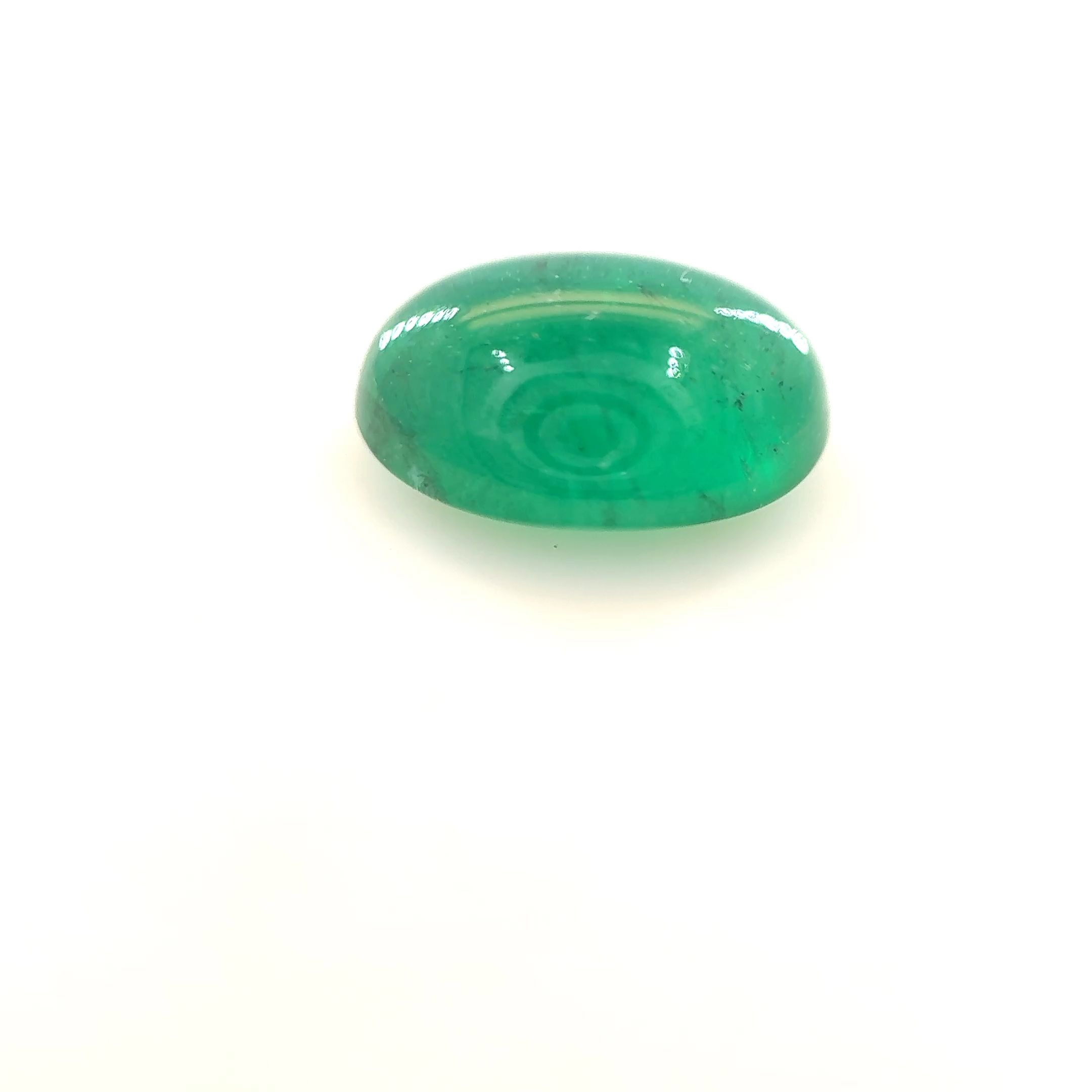 Szmaragd 1,81 ct, zielony, kaboszon