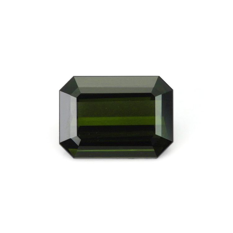 TOURMALINE FACETED 2.97ct GREEN Green EC MOZAMBIQUE HEATED