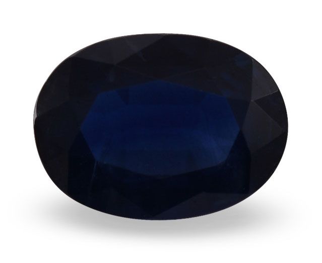 SAPPHIRE FACETED 0.88ct BLUE Blue EC THAILAND HEATED