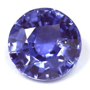 Szafir 1,57 ct, niebieski, szlif okrągły