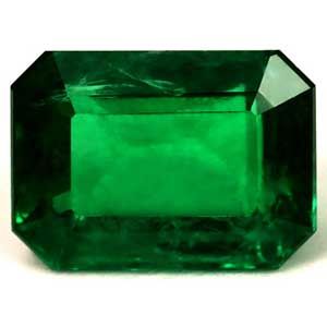 Szmaragd 1,51 ct, zielony, szlif szmaragdowy