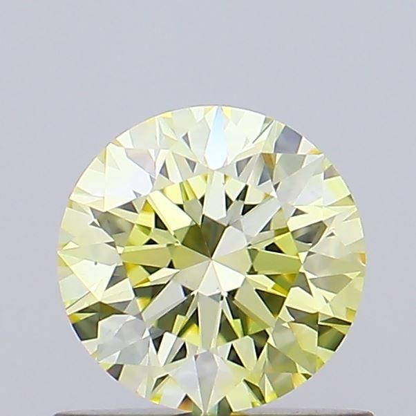 0.55 CT Fancy Intense Yellow ROUND