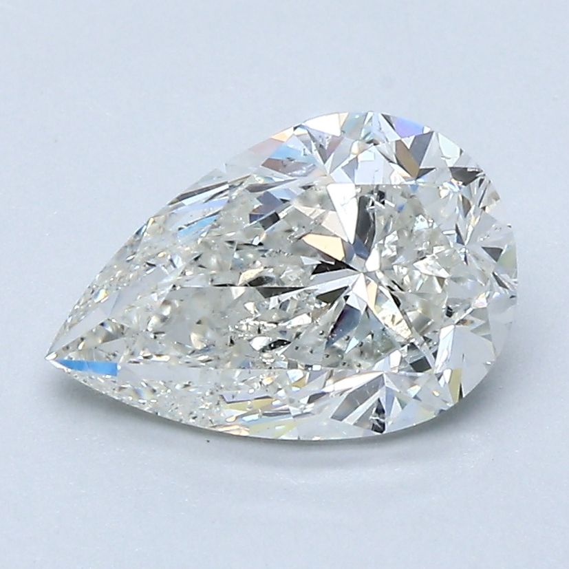 Prírodný diamant hruška, SI2, H,... Prírodný diamant hruška, SI2, H,...
