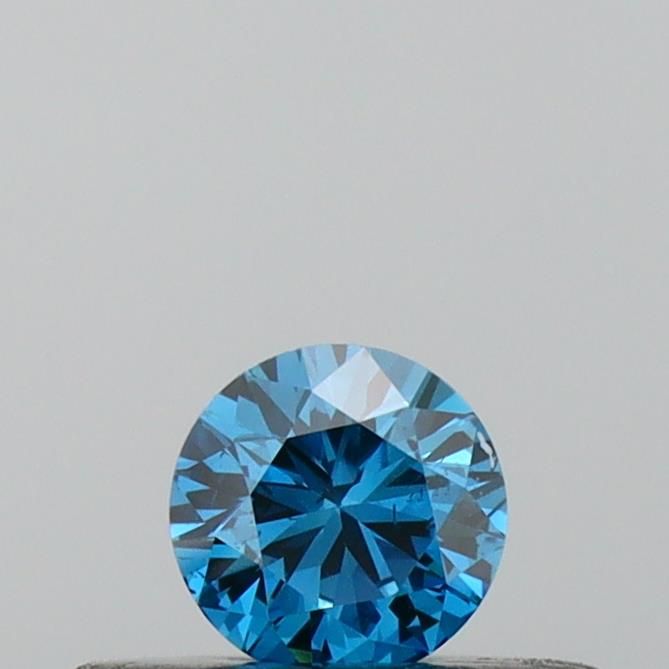 0.18 CT Fancy Vivid Blue ROUND