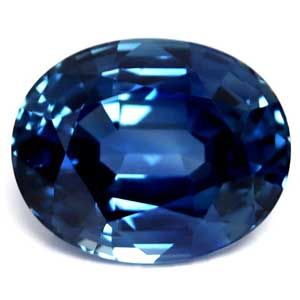 Szafir 4,59 ct, niebieski, szlif owalny