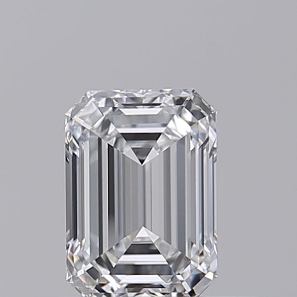 Diamant Émeraude 0.50 ct - Couleur D - Pureté VVS1