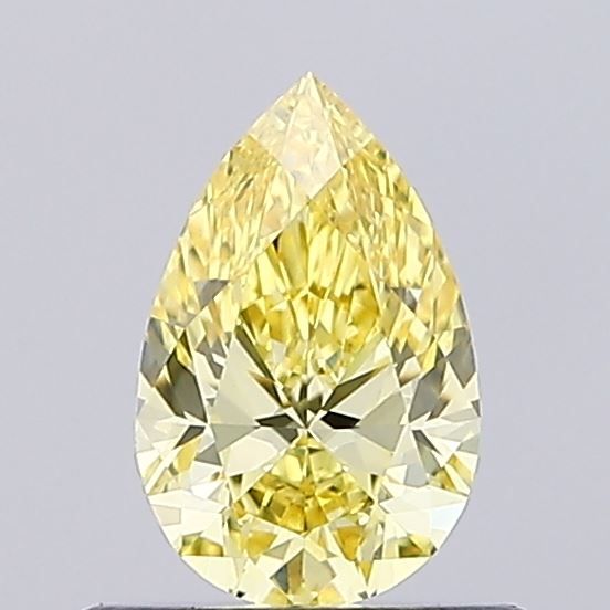 0.5 CT Fancy Intense Yellow PEAR