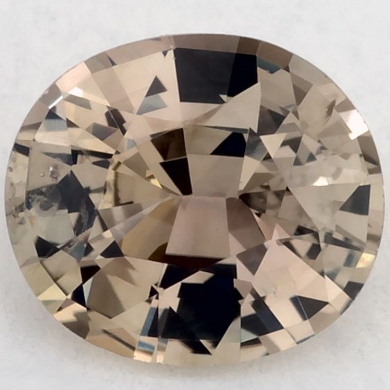 Szafir 1,04 ct, zielony, szlif owalny