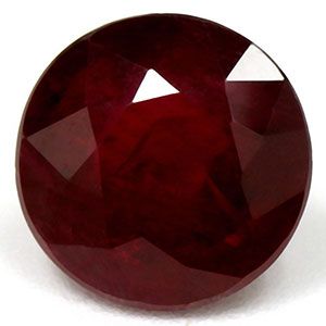 RUBY FACETED 0.99ct RED Pigeon Blood Red SI REST_OF_AFRICA HEATED