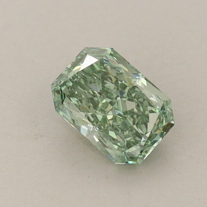 0.54 CT Fancy Vivid Green RADIANT
