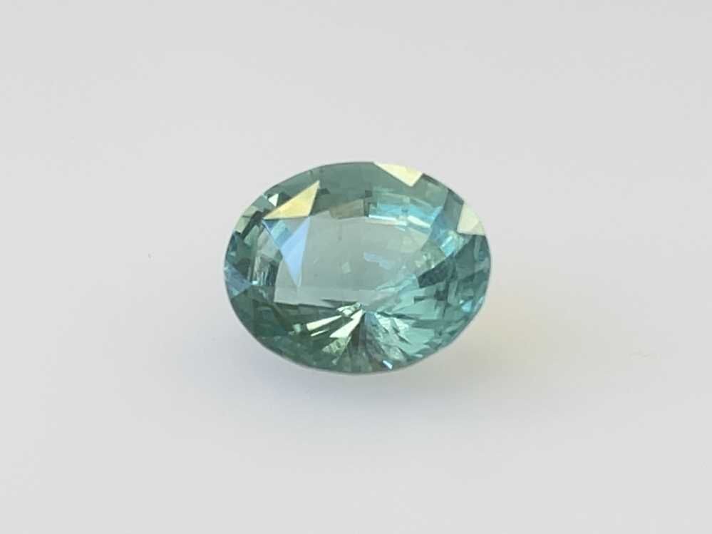 AQUAMARINE FACETED 4.01ct GREEN GREEN SI MADAGASCAR NONE