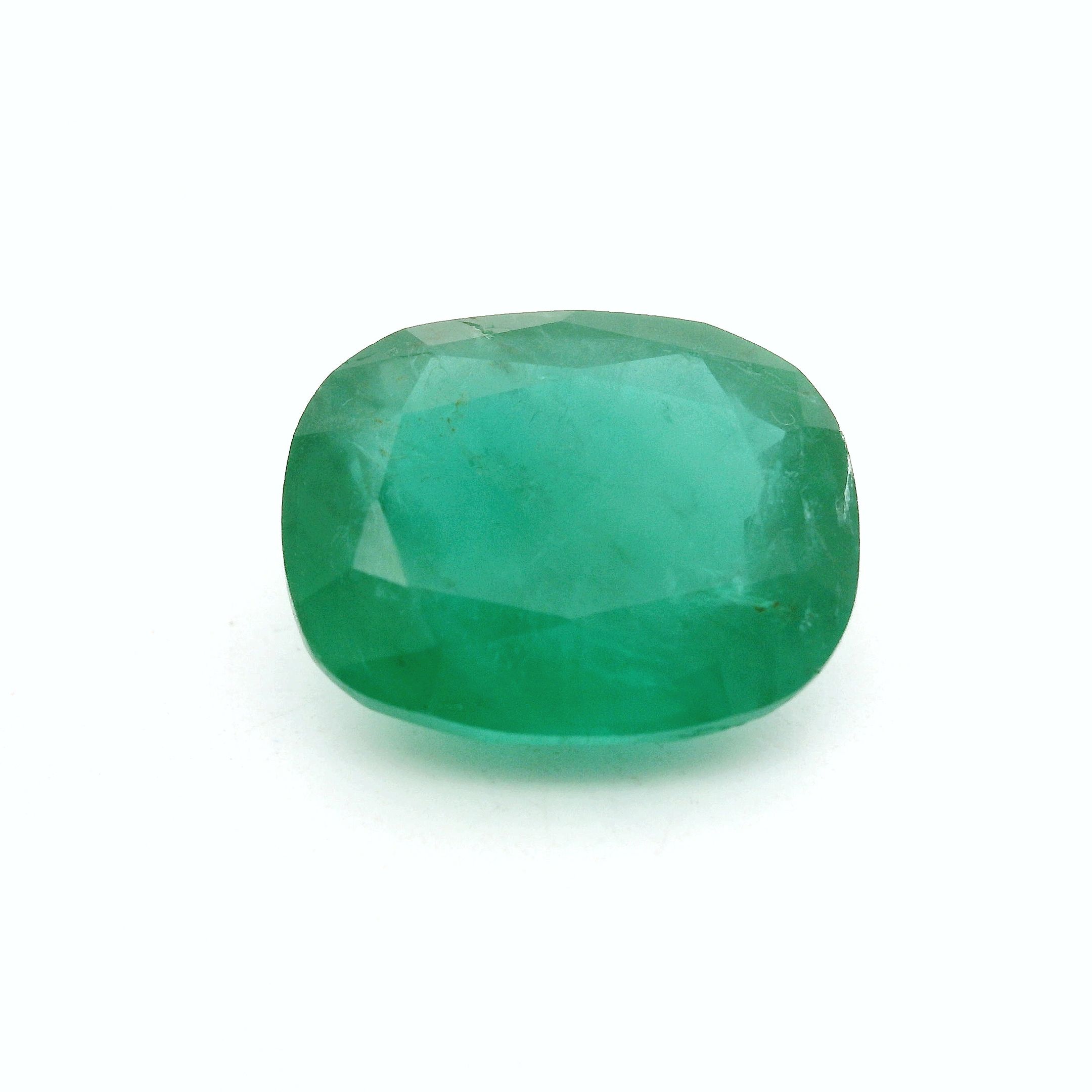 6.8 ct Cushion Emerald
