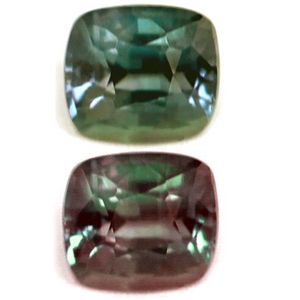 ALEXANDRITE FACETED 0.47ct GREEN Blue Green to Purple EC BRAZIL NONE