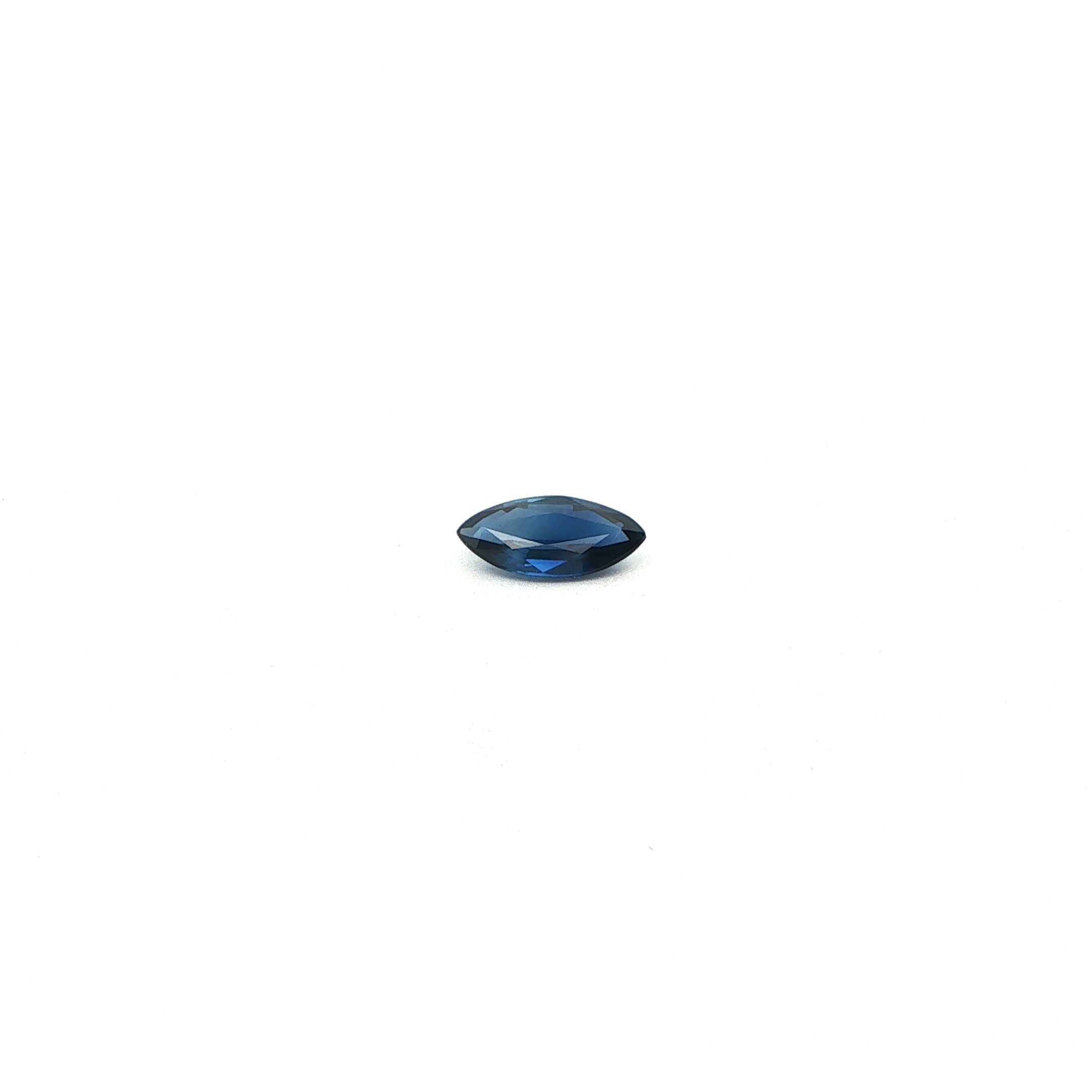 0.72 ct Marquise sapphire