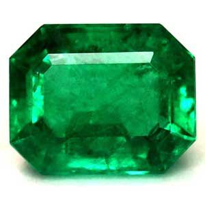 Szmaragd 2,23 ct, zielony, szlif szmaragdowy