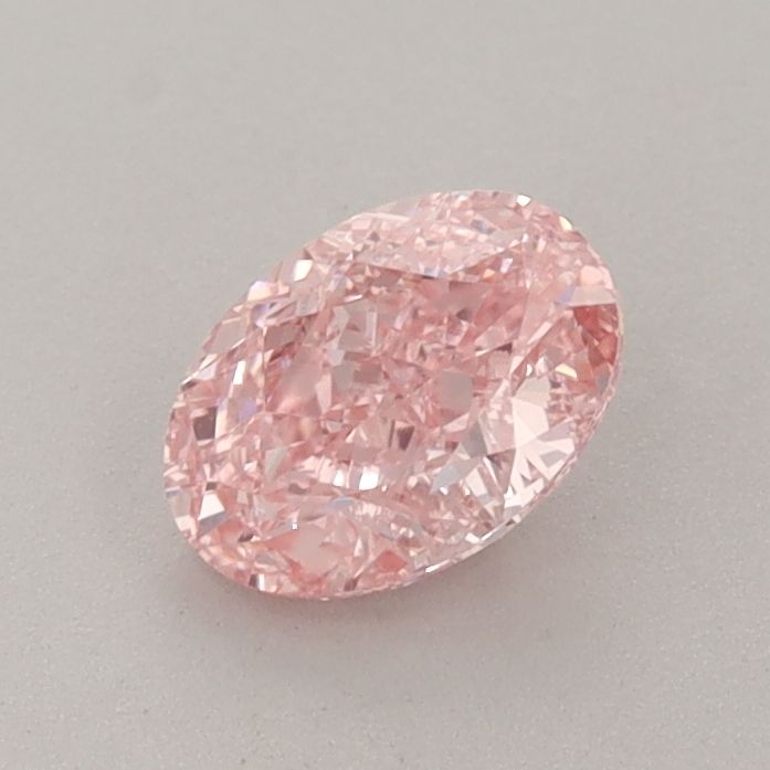 0.74 CT Fancy Vivid Pink OVAL
