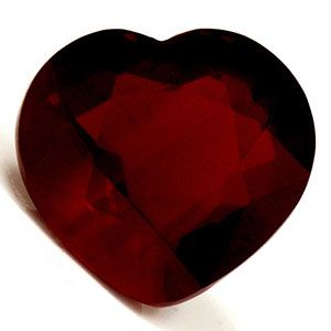Rubin 2,03 ct, czerwony, szlif serce