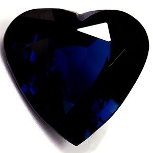 Szafir 6,99 ct, niebieski, szlif serce