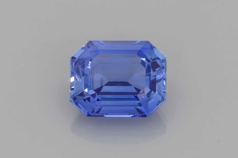 SAPPHIRE FACETED 0.8ct BLUE BLUE SI SRILANKA HEATED