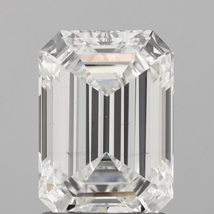 1.52 Carat F VS2 Emerald Lab Diamond