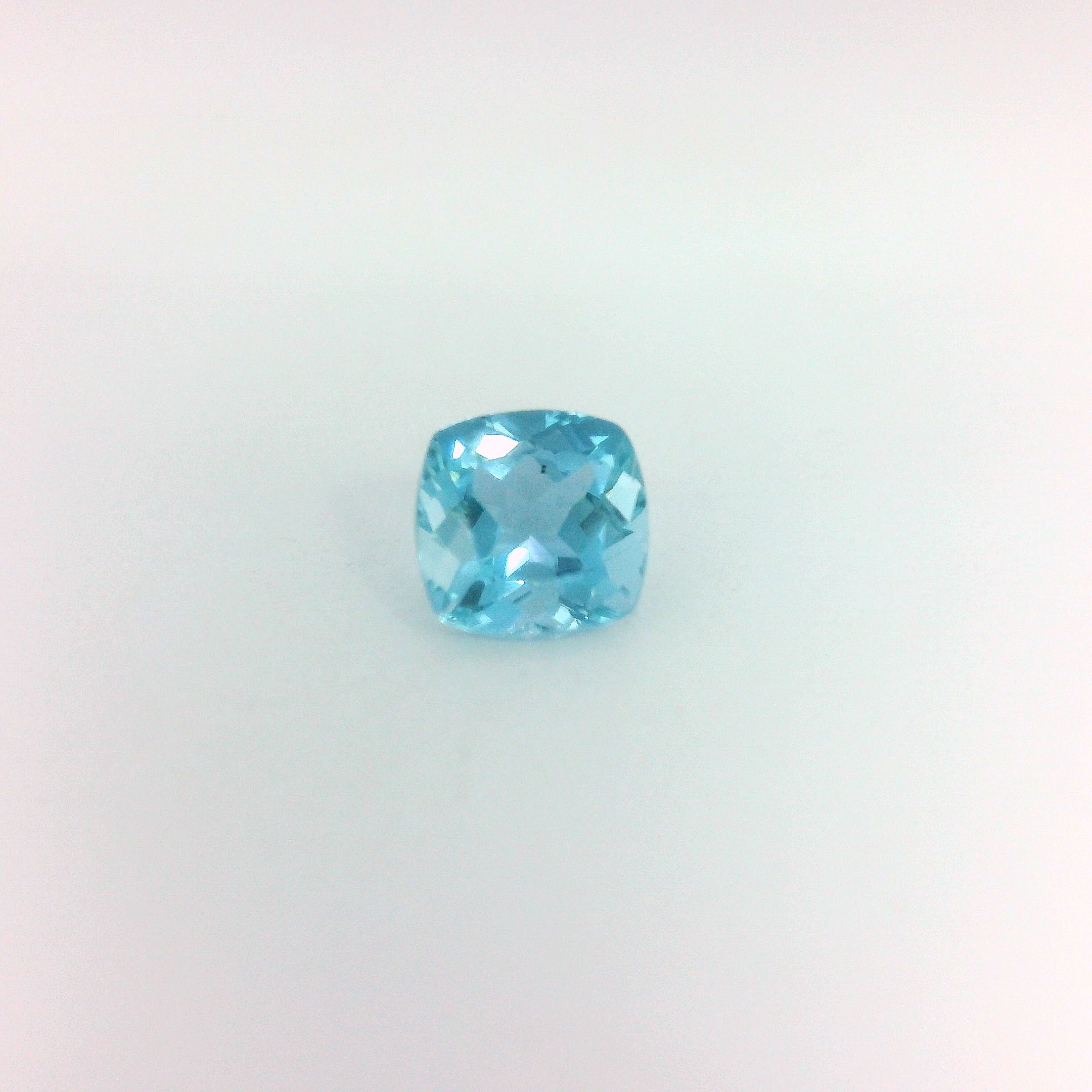0.58 ct Cushion aquamarine