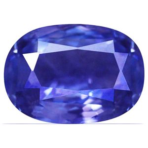 Szafir 2,47 ct, niebieski, szlif owalny