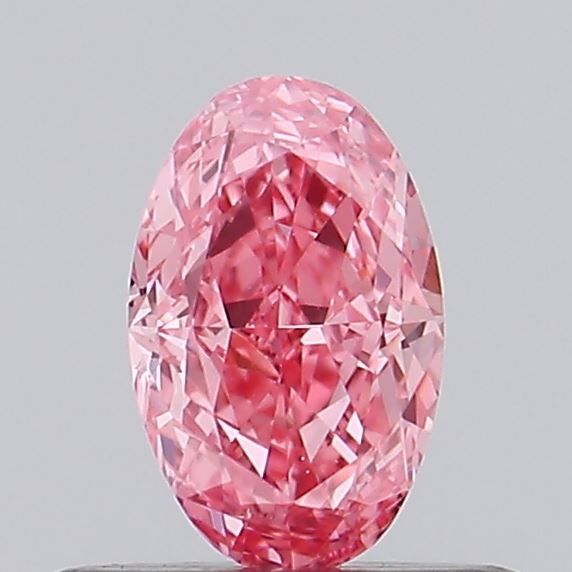 0.4 CT Fancy Vivid Pink OVAL
