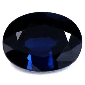 Szafir 1,53 ct, niebieski, szlif owalny
