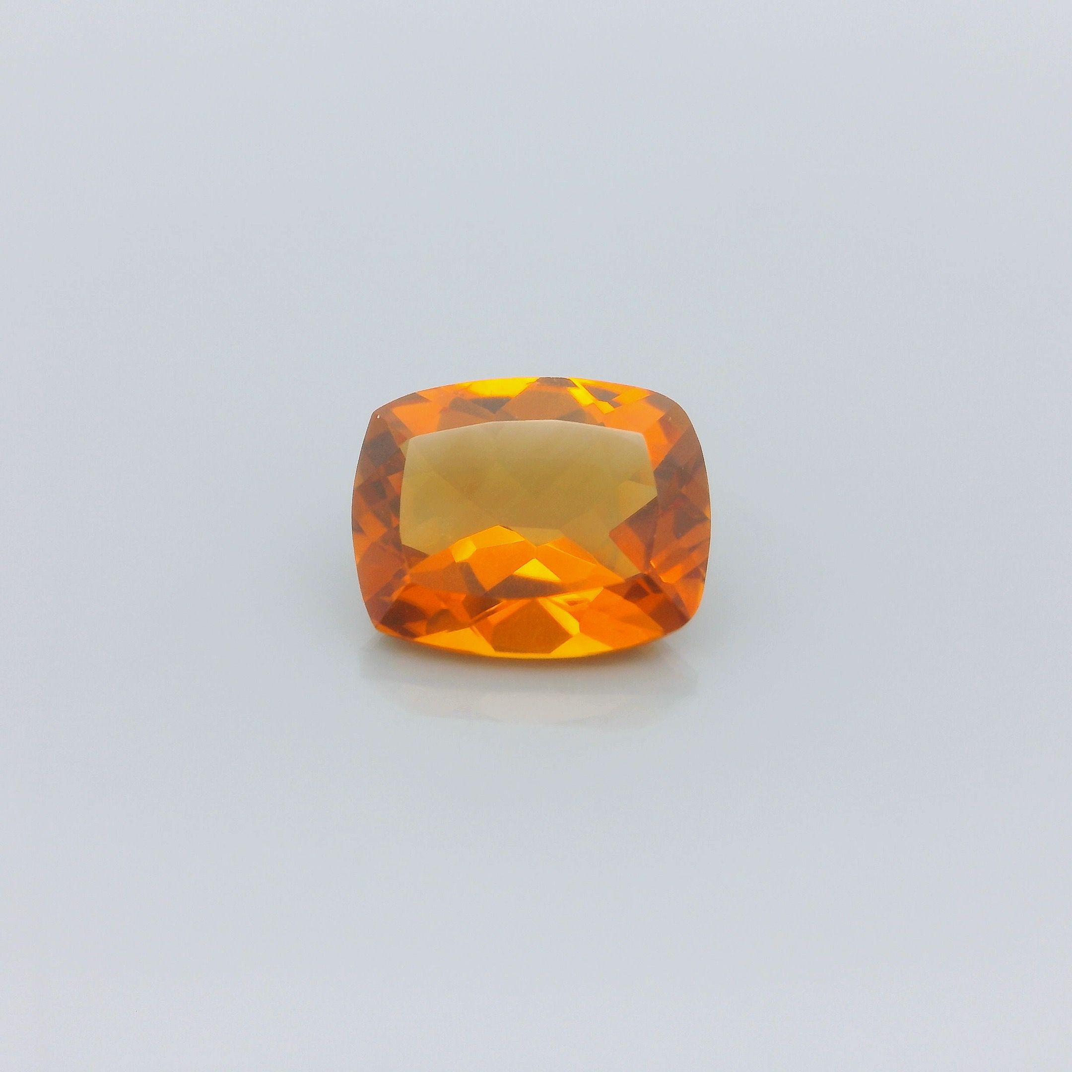 Cytryn 2,49 ct, żółty, szlif cushion