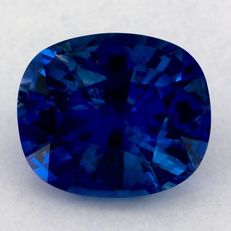 Szafir 3,04 ct, niebieski, szlif cushion