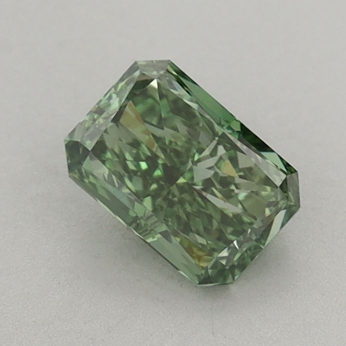 0.78 CT Fancy Vivid Green RADIANT
