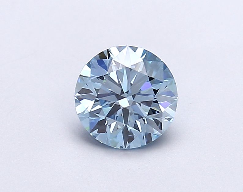0.81 CT Fancy Vivid Blue ROUND