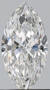 0.70 Carati F SI1 Marquise Diamante