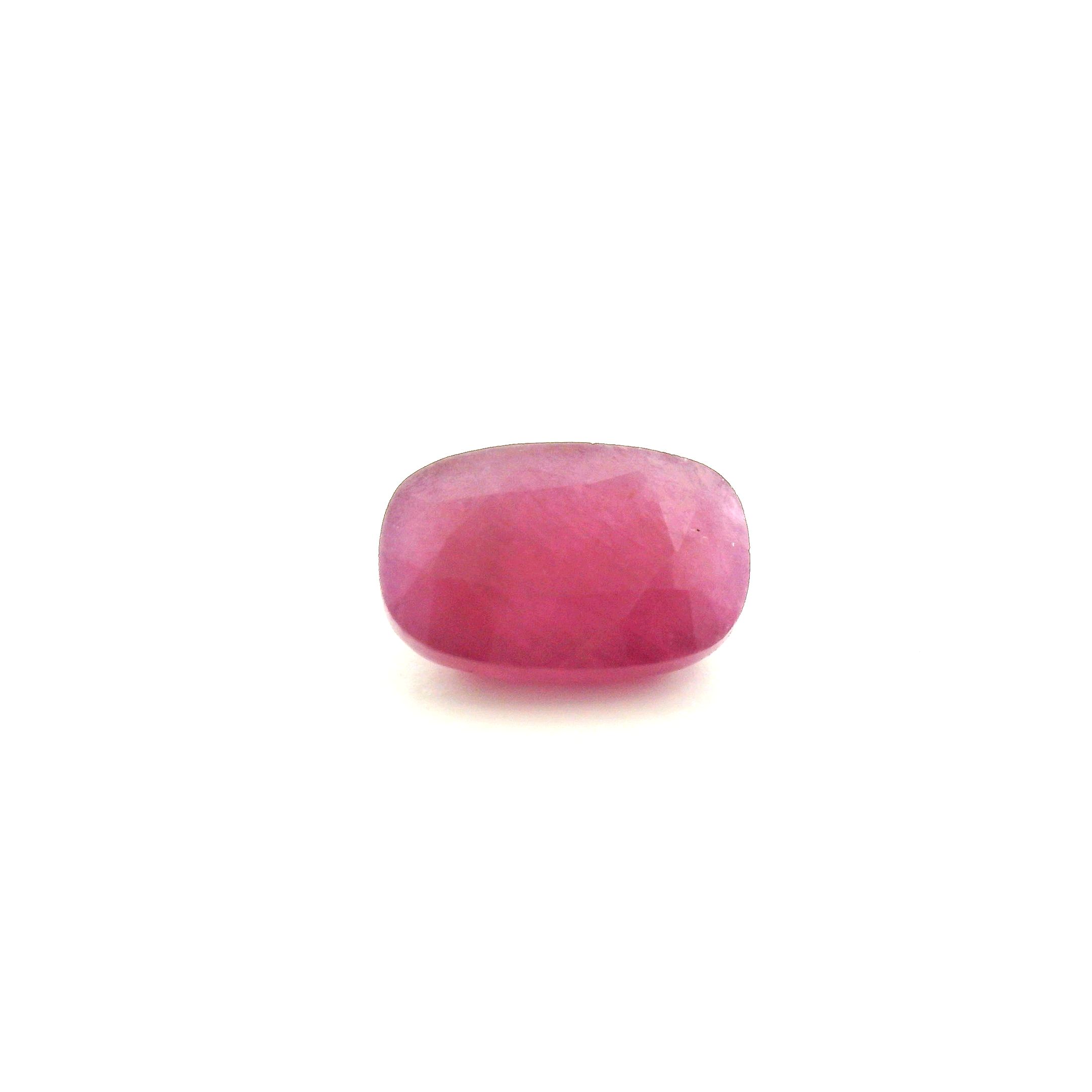 Rubin 2,69 ct, czerwony, szlif cushion
