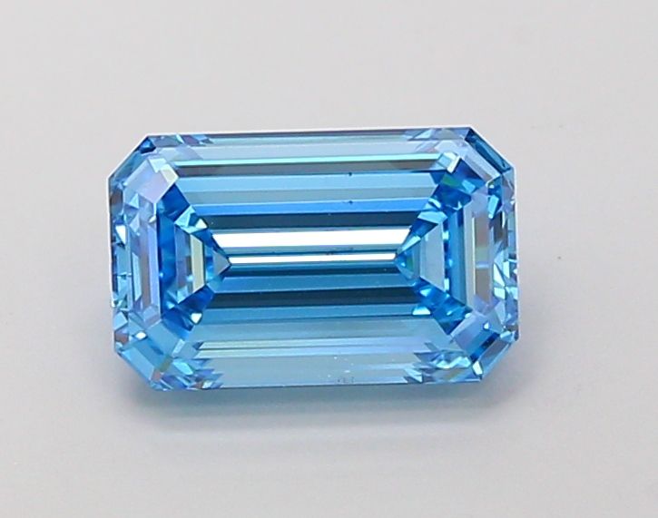 2.01-carat emerald diamond with null color, null cut, and VS1 clarity.