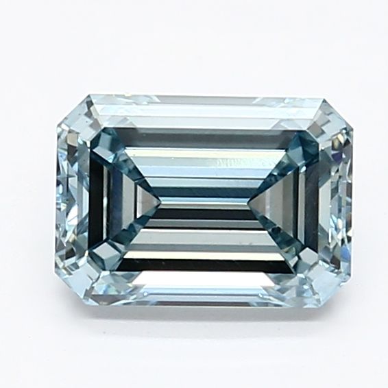1.06 CT Fancy Intense Blue EMERALD