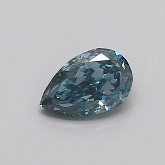 0.31-carat pear diamond with null color, null cut, and VVS1 clarity.