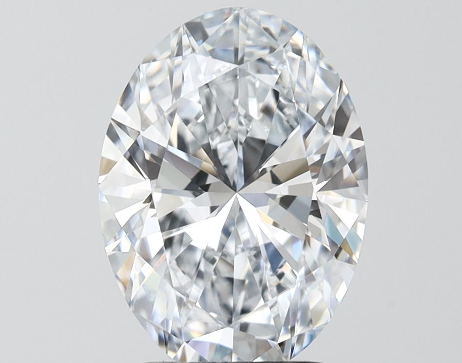 2.73 carat f VVS1 EX Cut IGI oval diamond