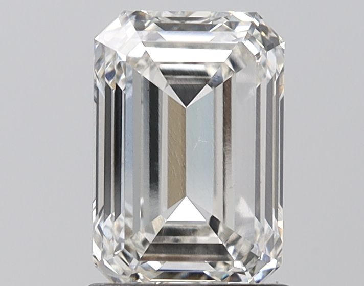 Diamant Émeraude 1.62 ct - Couleur H - Pureté VS1