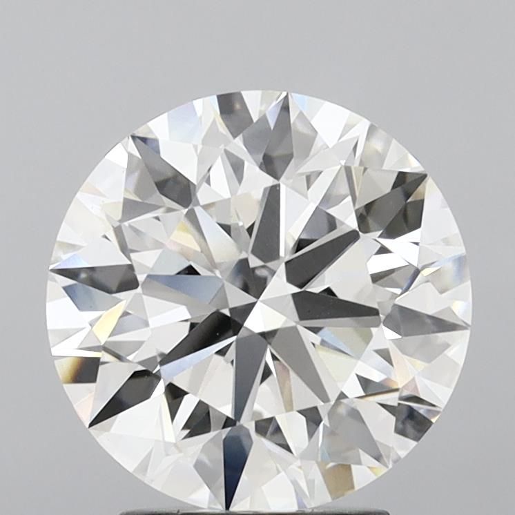 Diamant Rond 3.80 ct - Couleur F - Pureté VVS2