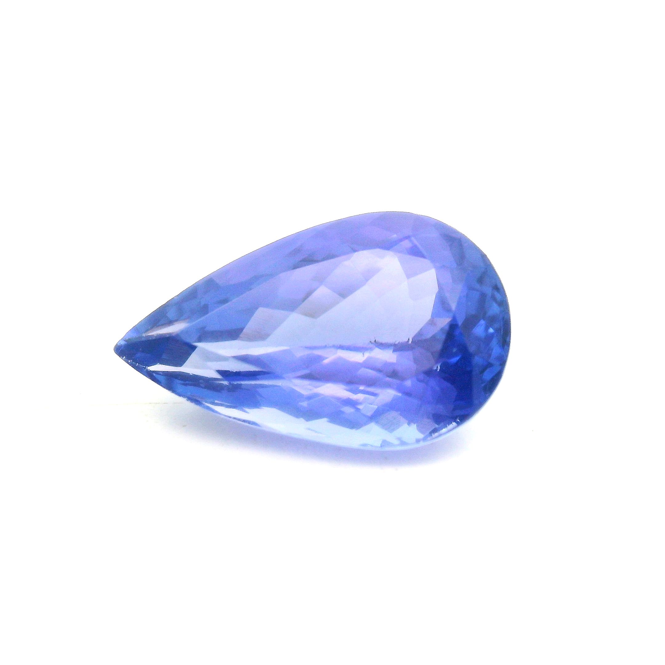 5.29 ct Pear Tanzanite