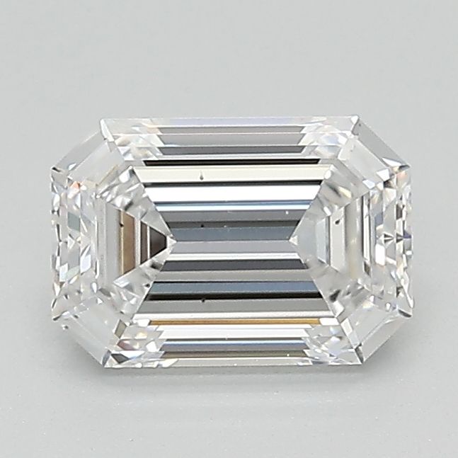 Diamant Émeraude 1.04 ct - Couleur D - Pureté SI1