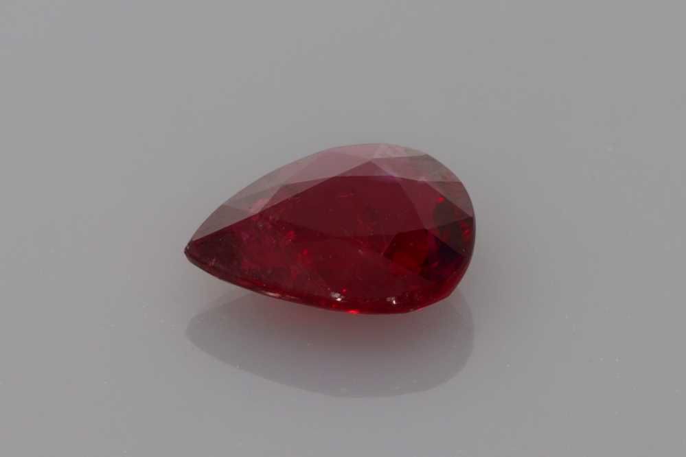 2.28 ct Pear ruby